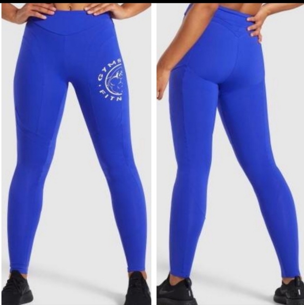 Gymshark Legacy leggings (blue)